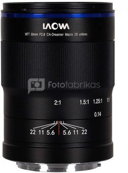 Laowa 50 mm f/2,8 2X Ultra Macro for Micro 4/3