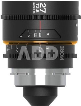 Laowa Venus Optics Nanomorph 27mm T2.8 1.5X S35 Amber lens for Arri PL/Canon EF