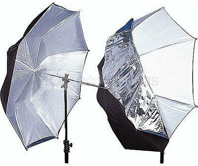 Lastolite umbrella Dual-duty 93cm, silver/black/white (LA-4523F)