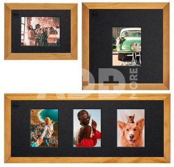 Leica SOFORT Picture frame set Pine Natural