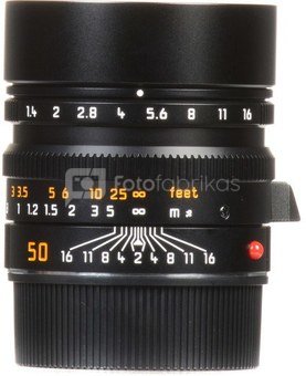 Leica Summilux-M 50mm f/1.4 ASPH. Lens (black anodized finish)
