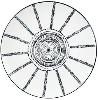 Lėkštė porcelianinė 24 cm STRAW 805004