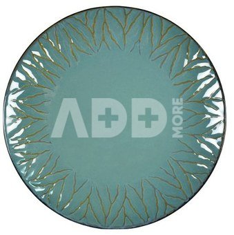 Lėkštė porcelianinė žalia 21 cm BRANCH 317002