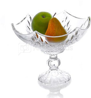 Lėkštė- vaisinė stiklinė 25x20 cm YM1372