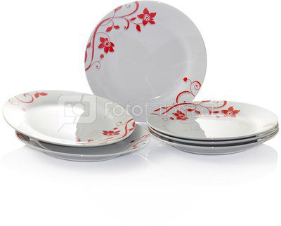 Lėkštės porcelianinės 6 vnt D19 cm AIC3340-K606