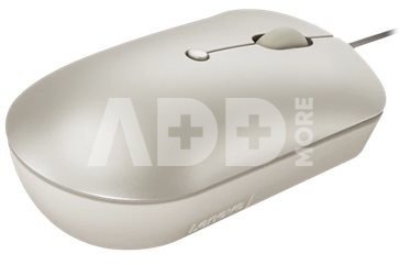 Lenovo 540 USB-C Wired Compact Mouse (Sand)