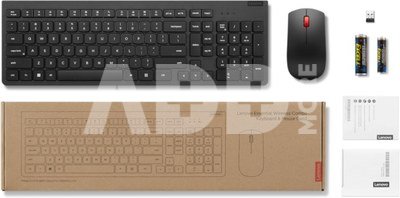 Lenovo Essential Wireless Combo Keyboard & Mouse Gen2 Black Lithuanian