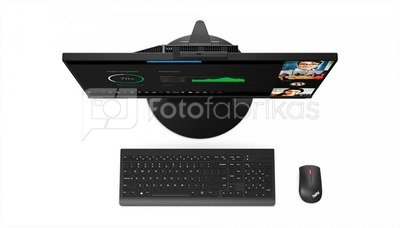 Lenovo Monitor ThinkCentre Tiny In One 27 27 ", IPS, QHD, 2560 x 1440, 16:9, 14 ms, 350 cd/m², Black