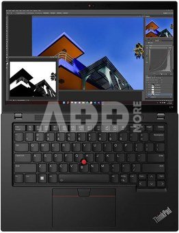 Lenovo ThinkPad L14 (Gen 4) Thunder Black, 14 ", IPS, FHD, 1920 x 1080, Anti-glare, i5-1335U, 16 GB, SSD 256 GB, Intel Iris Xe Graphics, Windows 11 Pro, Bluetooth version 5.1, LTE Upgradable, Keyboard language Nordic, Keyboard backlit, Warranty 12 month(s), Battery warranty 12 month(s)