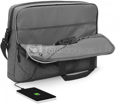 Lenovo Topload Business Casual Charcoal Grey, Waterproof, 15.6 ", Shoulder strap, Notebook carrying case