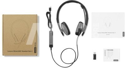 Lenovo Wired ANC Headset Gen2 (Teams)