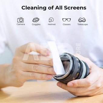 Lens/Eyeglasses Cleaning Wipes 120 PCS Pre-Moistened