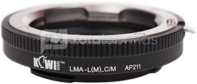 Kiwi Lens Mount Adapter (Leica M39 naar Canon M)