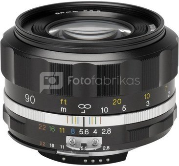Lens Voigtlander APO Skopar SL IIs 90 mm f/2,8 for Nikon F - black