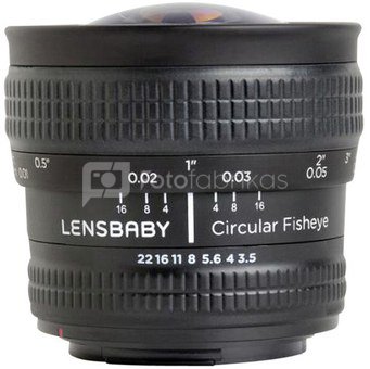 Lensbaby Circular Fisheye Nikon F