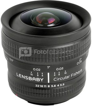 Lensbaby Circular Fisheye Nikon F