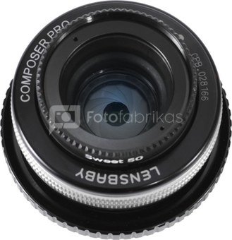 Lensbaby Composer Pro II incl. Sweet 50 Optic Nikon F