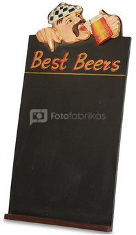 Lentelė užrašams medinė alaus barui 60x30x3 cm 103152