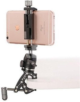 Leofoto Pocket Clamp MC-30 + Kit incl. Mini Ballhead MBH-19 + Smartphone Holder PC-90