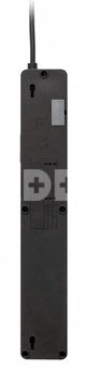 Lestar Surge protector ZX 510, 1L, 1,0m, black
