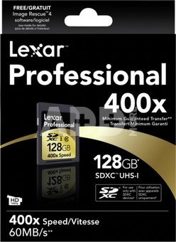 Lexar 128GB 400X professional UHS-I SDXC