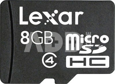 Lexar 8GB microSD SDHC atminties kortelė