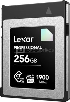 LEXAR CFEXPRESS PRO DIAMOND R1900/W1700 (VPG400) 256GB