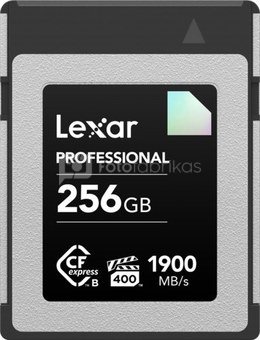 LEXAR CFEXPRESS PRO DIAMOND R1900/W1700 (VPG400) 256GB