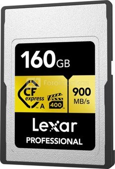 LEXAR CFEXPRESS PRO GOLD R900/W800 (VPG400) 160GB (TYPE A)