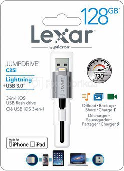 Lexar JumpDrive USB 3.0 128GB C25i Mobile