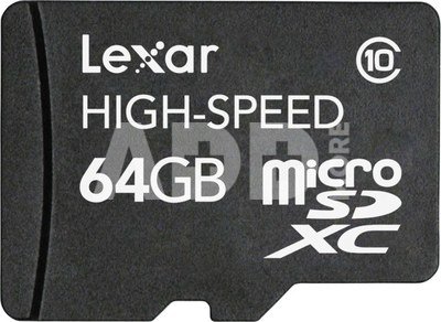 Lexar microSDXC 64GB without adapter Class 10