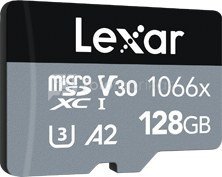 LEXAR PRO 1066X MICROSDHC/MICROSDXC UHS-I (SILVER) R160/W120 128GB