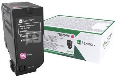 Lexmark Toner CS/CX727,CS728 MAGENTA 10K 75B20M0