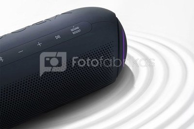 LG Portable Bluetooth Speaker PL7 Waterproof, Bluetooth, Wireless connection, Black