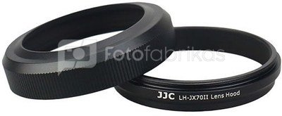 JJC LH JX70II Fuji Zonnekap   zwart