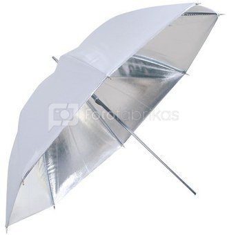 Linkstar Umbrella PUK-84SW Silver/White 100 cm (reversible)