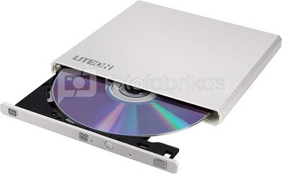 Внешнее записывающее устройство Liteon DVD/CD Ext 8x USB, белый (EBAU108)