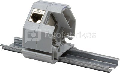 Logilink DIN Rail Adapter for 1x RJ45 Keystone Module MP0053