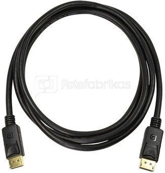 LogiLink DisplayPort 1.4 Cable 8K/60Hz, 2m, black