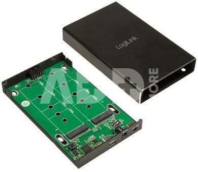 LOGILINK UA0297 USB3.1 GEN2 2bay M.2 RAID SSD