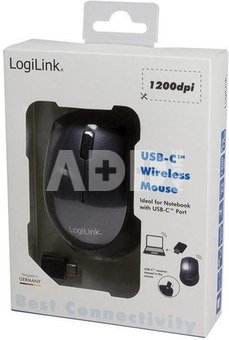 Logilink Mouse ID0160  Wireless, Black