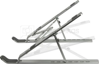 Logilink Notebook stand, foldable  AA0134 Silver, 10-16 "
