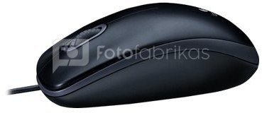 Logitech M 90 optical Mouse USB schwarz
