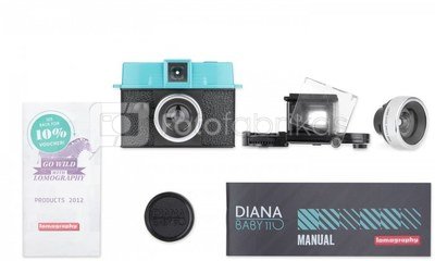 Lomography Camera Diana Baby&12 mm lens + Lomo Metropolis film (110 format)