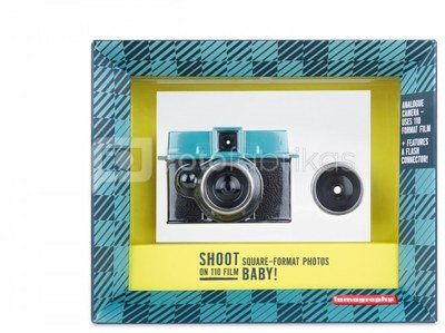 Lomography fotoaparatas Diana Baby&12 mm objektyvas + Lomo Metropolis fotojuosta (110 formato)