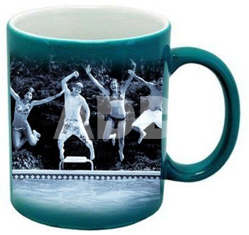 Magic mug. Green (300 ml)