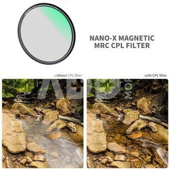 Magnetic UV, Circular Polarizer & ND1000 Filter Kit with Case (49mm)