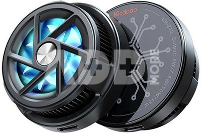Magnetic Wireless Charger Mcdodo CH-2120 with Cooling Fan (black)
