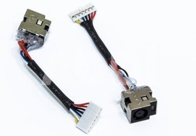 Power jack with cable, HP DV5-2000