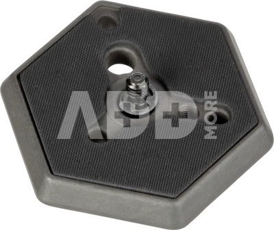 Manfrotto Hexagonal Adapter Plate normal 1/4 screw 030-14